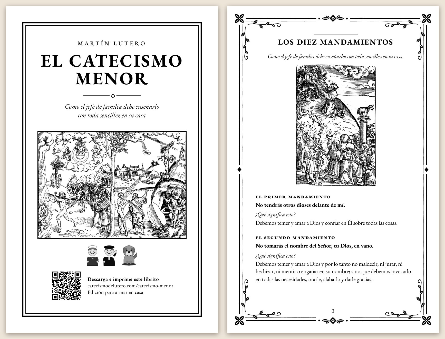Vista previa: Catecismo Menor en folleto