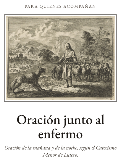 Tríptico Oración junto al enfermo