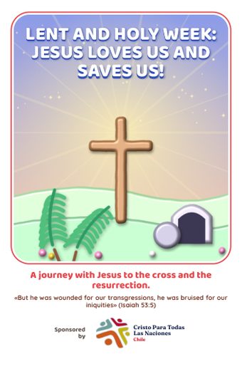 Preview: Lent and Holy Week booklet, for For children