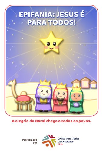 Pré-visualização: Livrinho da Epifania, para Para crianças